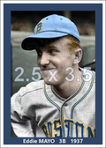 Eddie Mayo - 1937 Boston Bees - choose a size & style