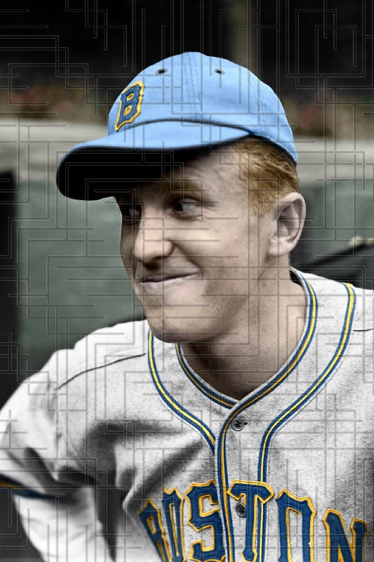 Eddie Mayo - 1937 Boston Bees - choose a size & style