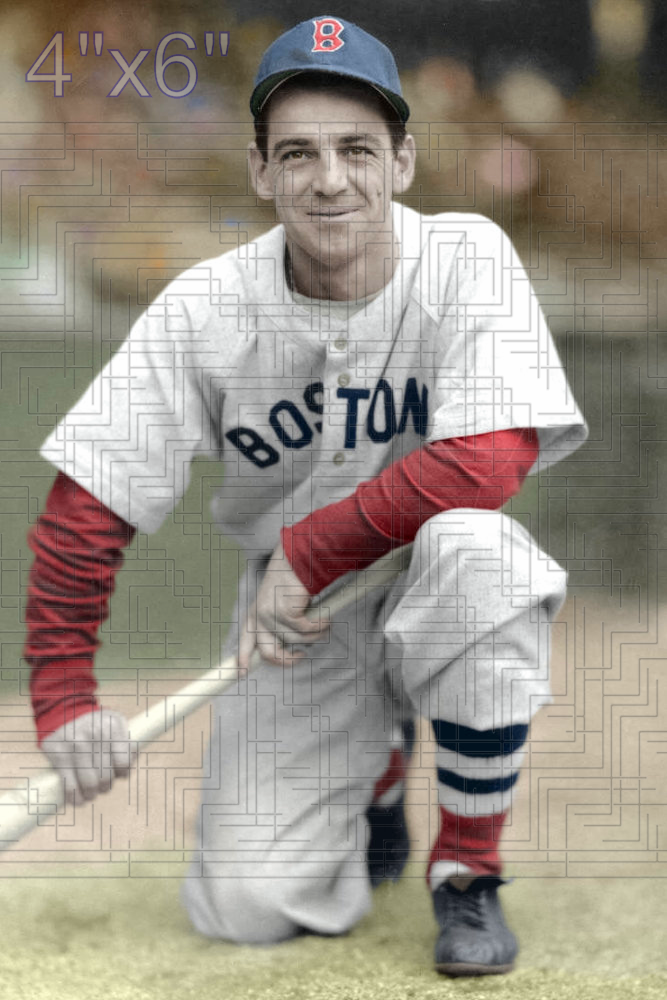 Eddie Pellagrini - 1946-47 Boston Red Sox - choose a size & style