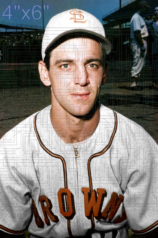 Eddie Pellagrini - 1948 St. Louis Browns - choose a size & style
