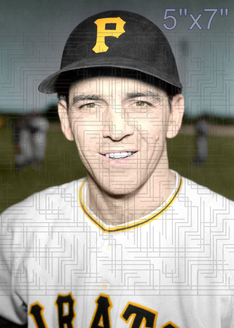 Eddie Pellagrini - 1953-54 Pittsburgh Pirates- choose a size & style