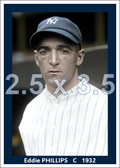 Eddie Phillips - 1932 New York Yankees - choose a size & style