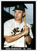 Eddie Robinson - 1952 Chicago White Sox - choose a size & style