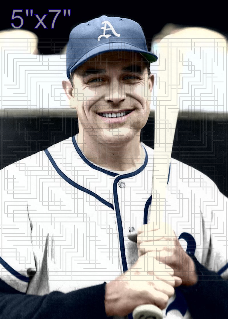 Eddie Robinson - 1953 Philadelphia Athletics - choose a size & style