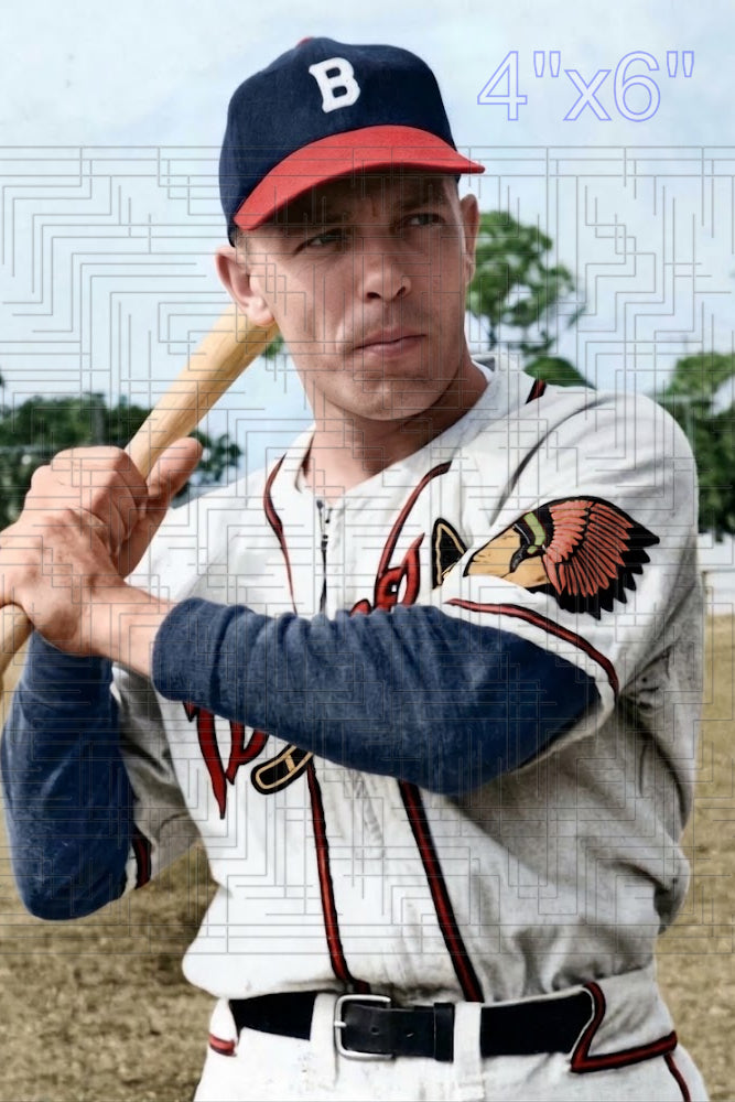 Eddie Stanky - 1948 Boston Braves - choose a size & style