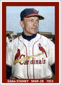 Eddie Stanky - 1953 St. Louis Cardinals - choose a size & style
