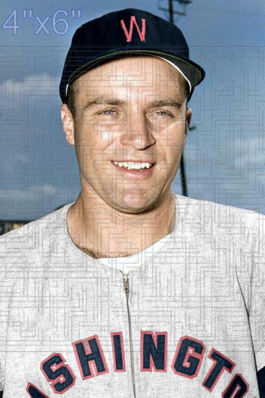 Eddie Yost - 1956 Washington Senators - choose a size & style