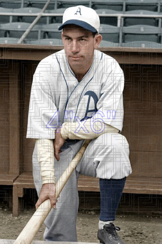 Eddie Yount - 1937 Philadelphia Athletics - choose a size & style