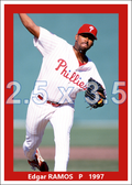 Edgar Ramos - 1997 Philadelphia Phillies - choose a size & style