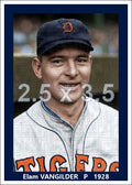 Elam Vangilder - 1928 Detroit Tigers - choose a size & style