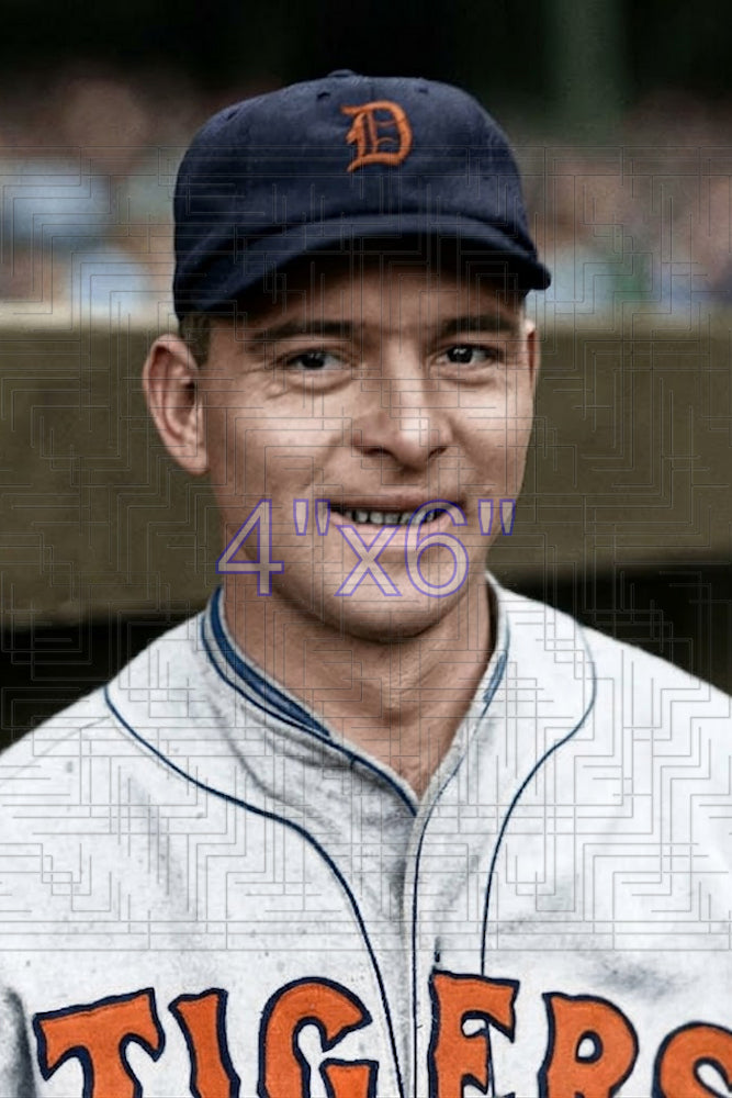 Elam Vangilder - 1928 Detroit Tigers - choose a size & style
