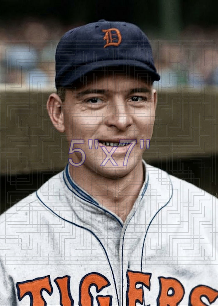 Elam Vangilder - 1928 Detroit Tigers - choose a size & style