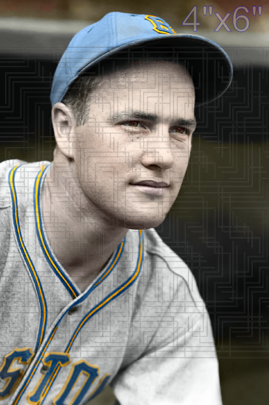 Elbie Fletcher - 1937 Boston Bees - choose a size & style