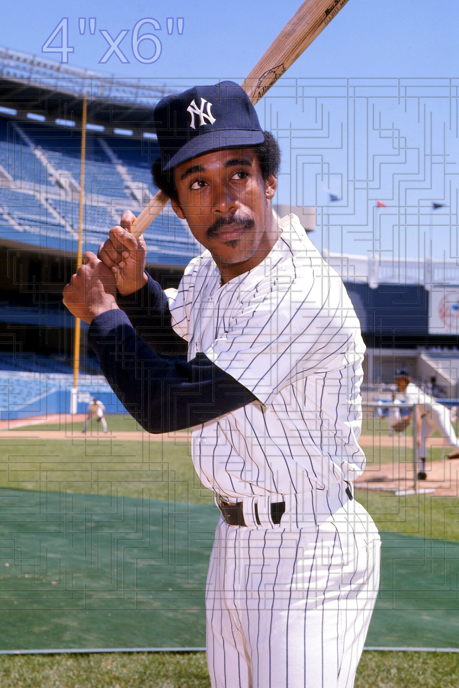 Elliott Maddox - 1976 New York Yankees - choose a size & style