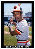 Elliott Maddox - 1977 Baltimore Orioles - choose a size & style