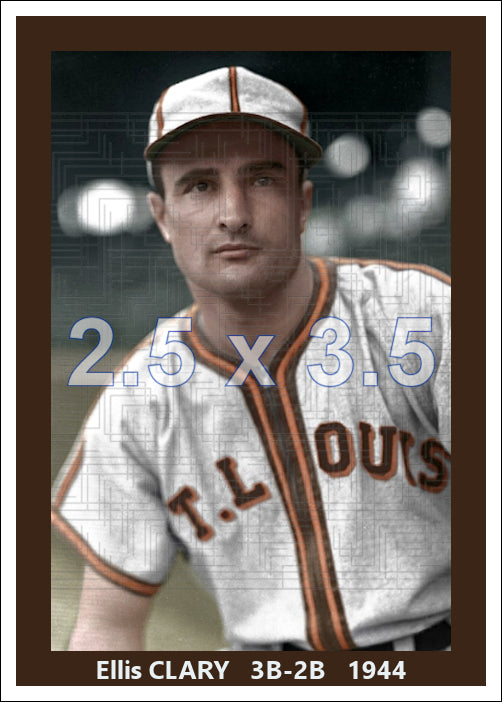 Ellis Clary - 1944 St. Louis Browns - choose a size & style