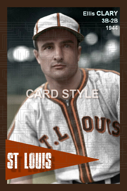 Ellis Clary - 1944 St. Louis Browns - choose a size & style