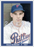 Elmer Burkart - 1937 Philadelphia Phillies - choose a size & style