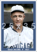 Elmer Jacobs - 1927 Chicago White Sox - choose a size & style