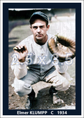 Elmer Klumpp - 1934 Washington Senators - choose a size & style