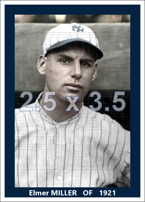 Elmer Miller - 1921 New York Yankees - choose a size & style