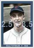 Elmer Tutwiler - 1928 Pittsburgh Pirates - choose a size & style