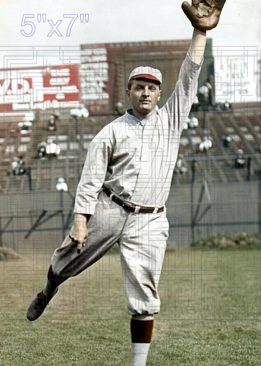 Elmer Zacher - 1910 St. Louis Cardinals - choose a size & style