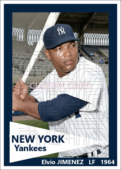 Elvio Jimenez - 1964 New York Yankees - choose a size & style