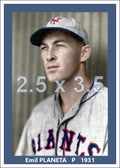 Emil Planeta - 1931 New York Giants - choose a size & style