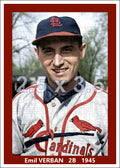 Emil Verban - 1945 St. Louis Cardinals - choose a size & style