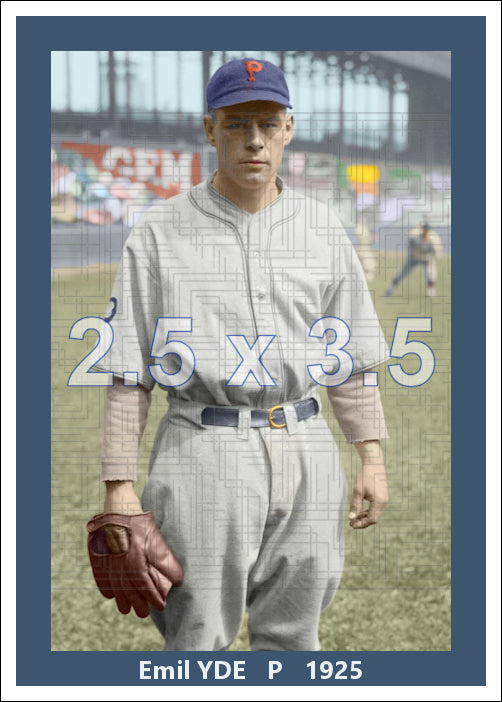 Emil Yde - 1925 Pittsburgh Pirates - choose a size & style