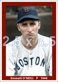 Emmett O'Neill - 1944 Boston Red Sox - choose a size & style