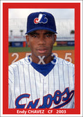 Endy Chavez - 2003 Montreal Expos - choose a size & style