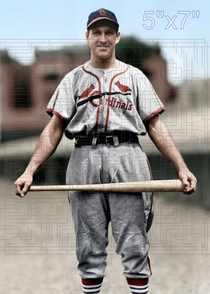Enos Slaughter - 1942 St. Louis Cardinals - choose a size & style