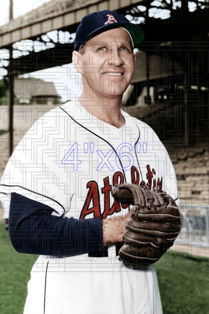 Enos Slaughter - 1955 Kansas City Athletics - choose a size & style