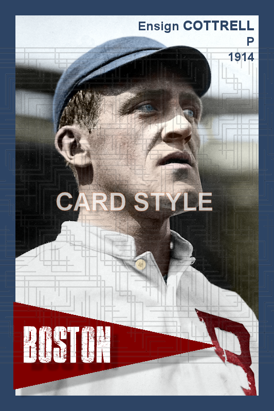 Ensign Cottrell - 1914 Boston Braves - choose a size & style