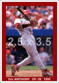 Eric Anthony - 1995 Cincinnati Reds - choose a size & style