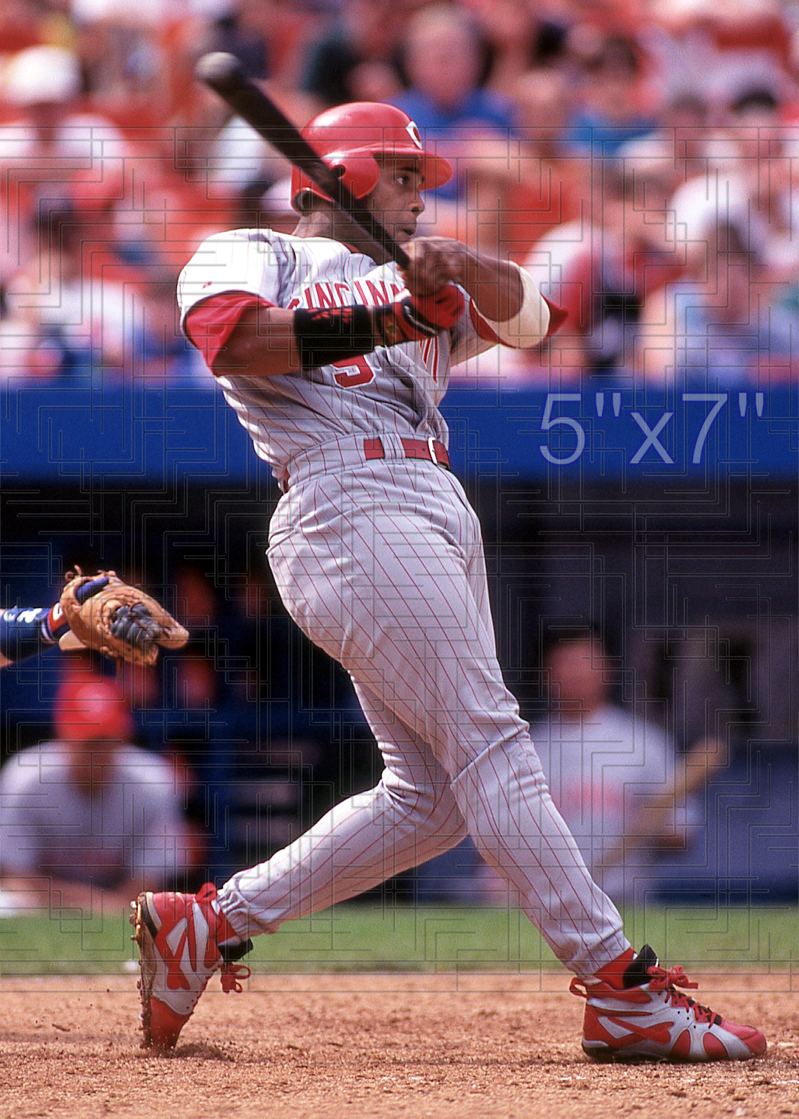 Eric Anthony - 1995 Cincinnati Reds - choose a size & style