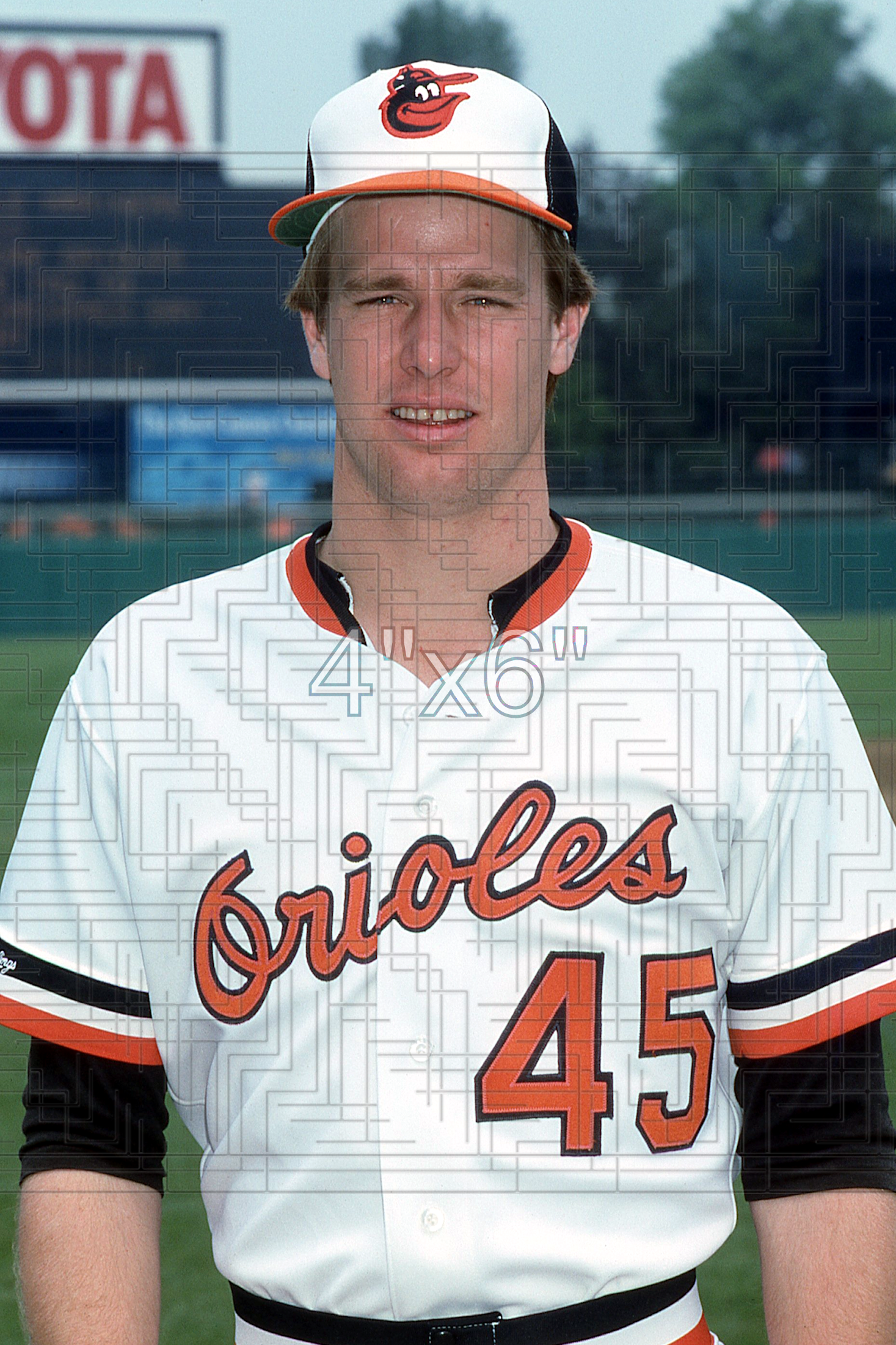 Eric Bell - 1987 Baltimore Orioles - choose a size & style