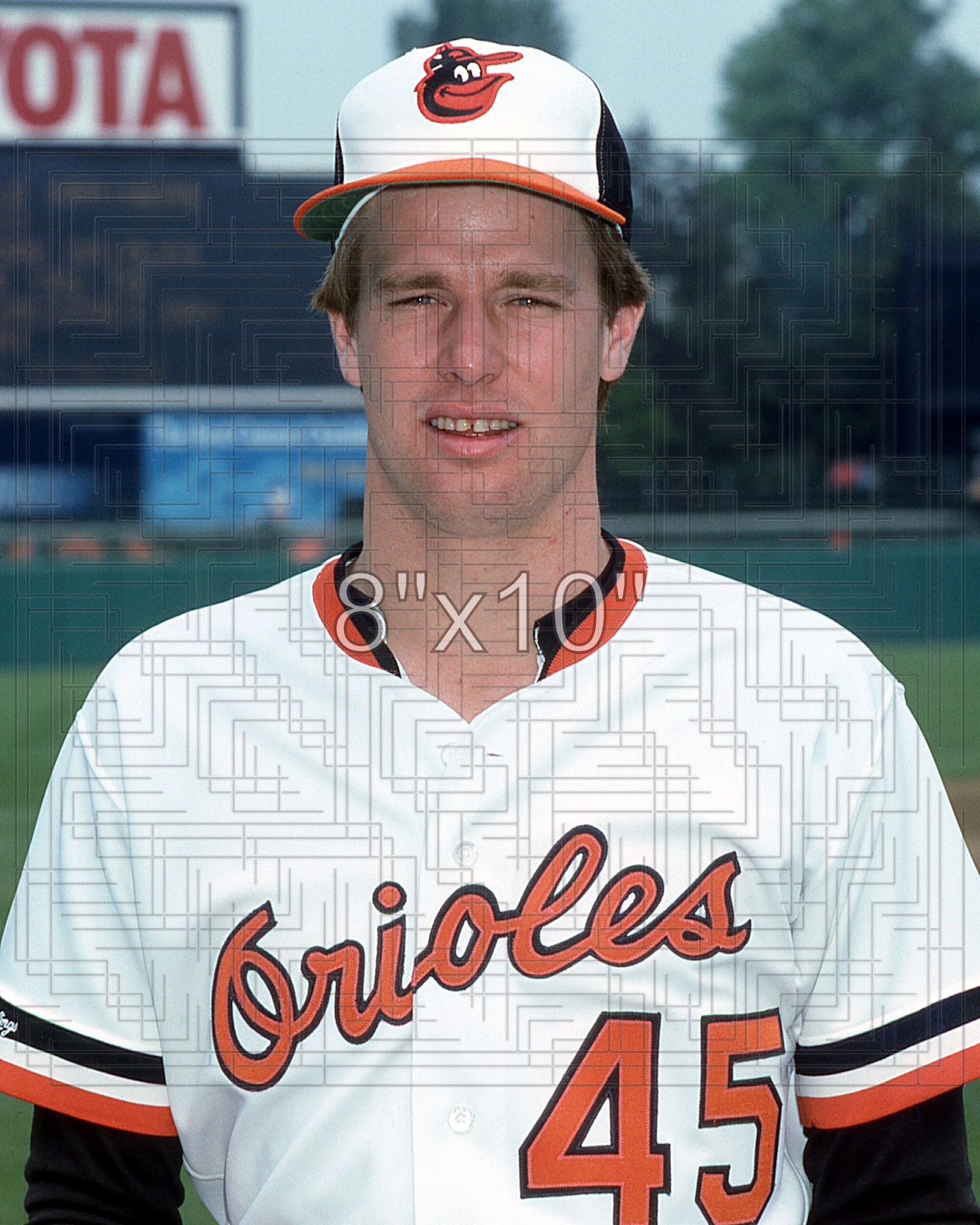 Eric Bell - 1987 Baltimore Orioles - choose a size & style