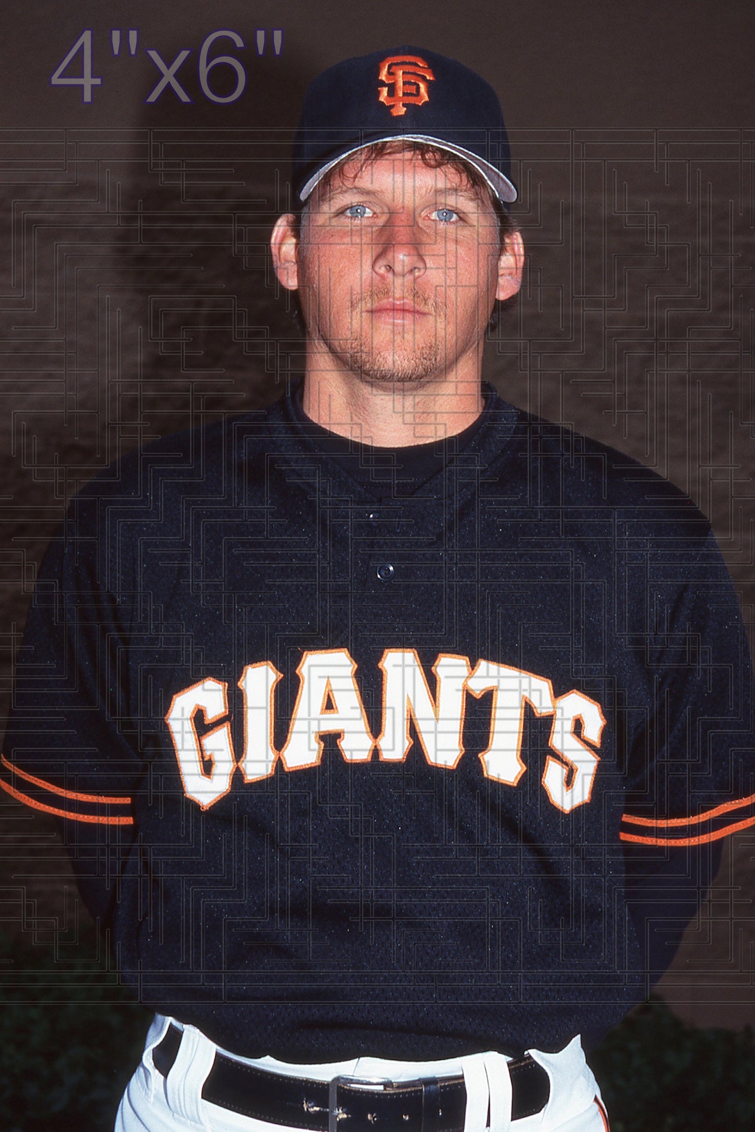 Eric Christopherson - 1995 San Francisco Giants - choose a size & style