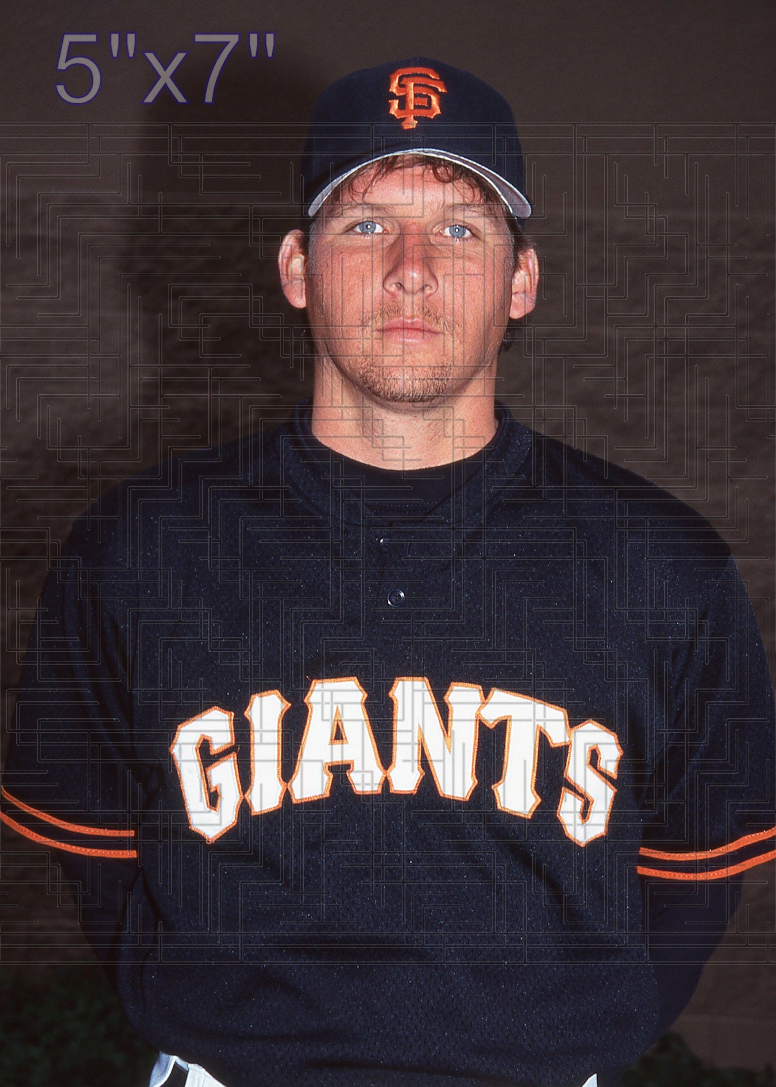 Eric Christopherson - 1995 San Francisco Giants - choose a size & style