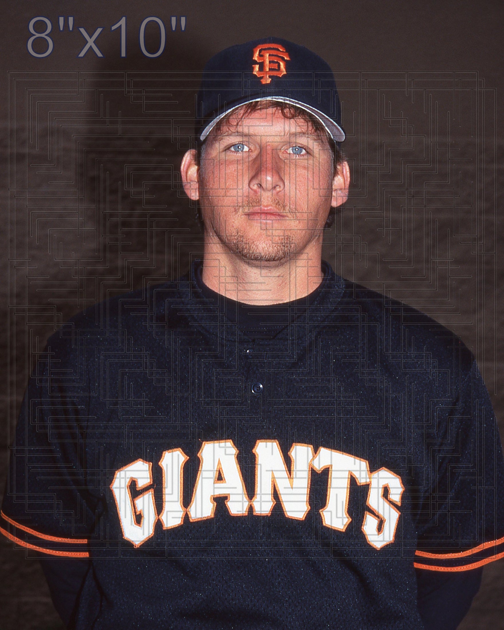 Eric Christopherson - 1995 San Francisco Giants - choose a size & style