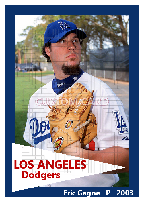 Eric Gagne - 2003 Los Angeles Dodgers - choose a size & style