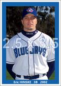 Eric Hinske - 2002 Toronto Blue Jays - choose a size & style