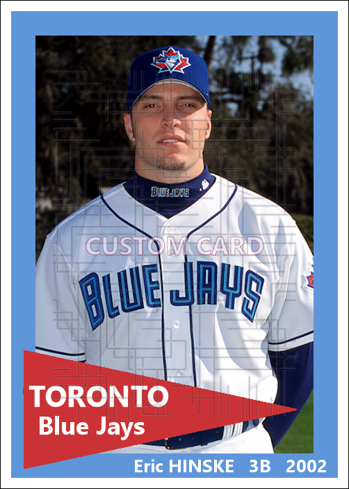 Eric Hinske - 2002 Toronto Blue Jays - choose a size & style