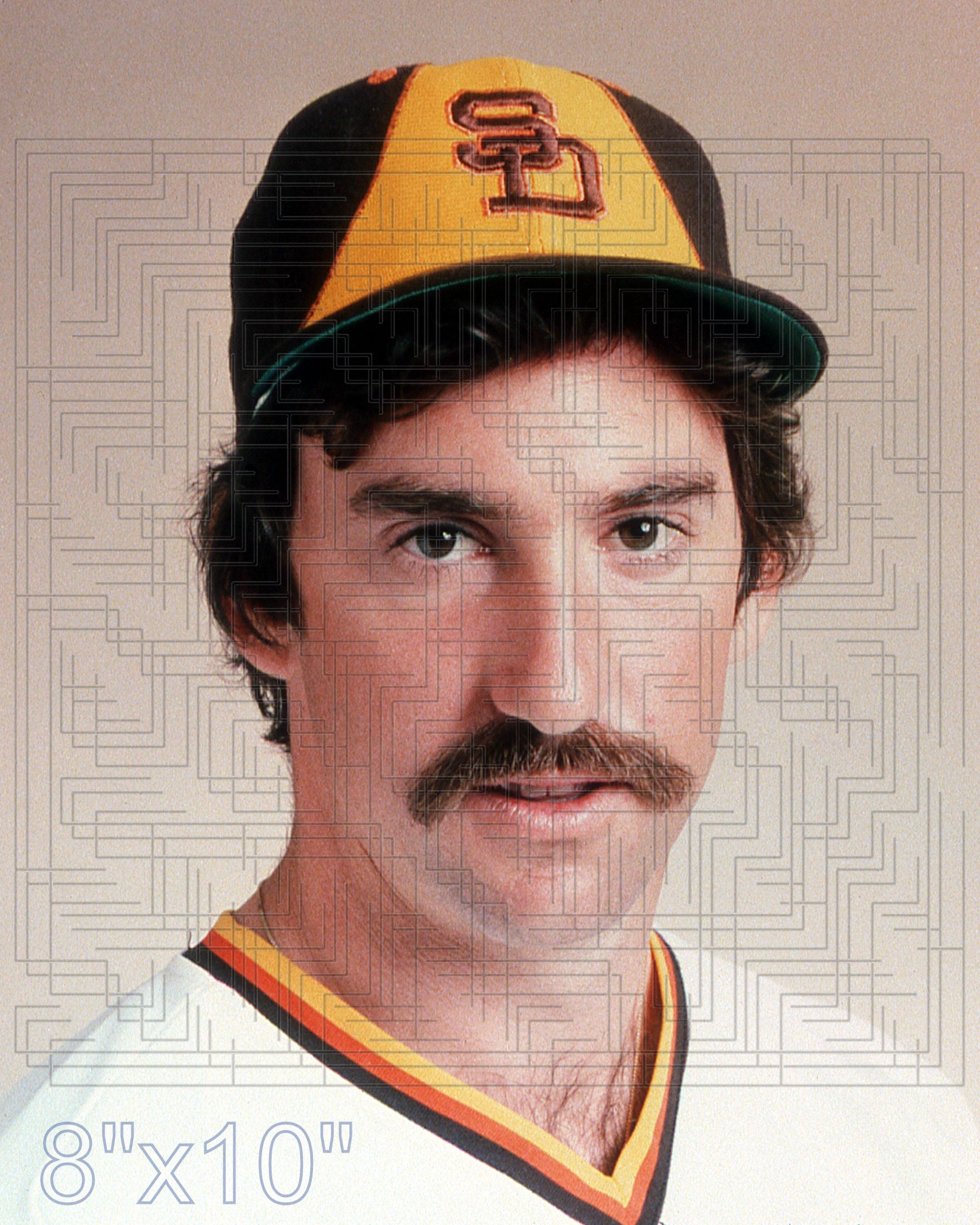 Eric Show - 1982 San Diego Padres - choose a size & style