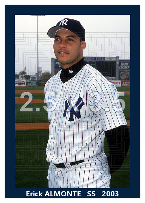 Erick Almonte - 2003 New York Yankees - choose a size & style