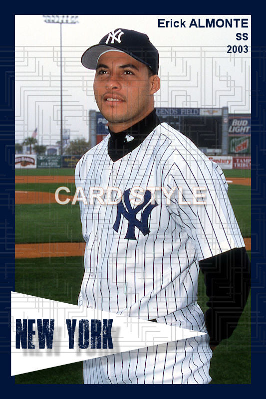 Erick Almonte - 2003 New York Yankees - choose a size & style