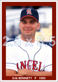 Erik Bennett - 1995 California Angels - choose a size & style
